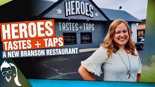 Heroes Taste And Taps  Brand New Branson Restaurant [upl. by Stclair]