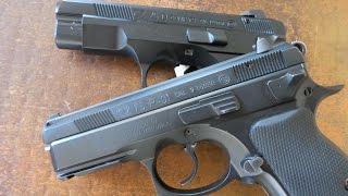 CZ 75D PCR and CZ 75 P01 Comparison [upl. by Eeslehc]