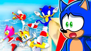 TEAM SONIC vs 1000000 Feet Fall [upl. by Bellew113]