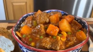 Delicious Beef Stew Recipe [upl. by Ahsinroc]