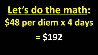 Per Diem as it relates to Trucking [upl. by Neirrad]