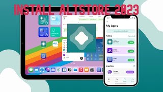 How to install AltStore IOS 1741 2024 [upl. by Asoral254]