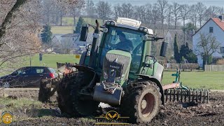 FENDT Traktor Versinkt beim Pflügen im Schlamm  Gülle fahren 2021 I 2 Güllewagen  Schlammschlacht [upl. by Murdock]