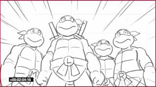 Teenage Mutant Ninja Turtles Nick Series 1987 Crossover Sneak Peak [upl. by Caputto]