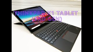 Lenovo ThinkPad X1 Tablet 3rd Gen Unboxing Teardown [upl. by Ahsatsan]