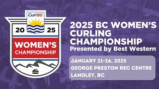 FEATURE Kayla MacMillan vs Sarah Wark  Draw 5  BC Womens Curling Championships by Best Western [upl. by Nuahsed897]