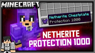 How To Get PROTECTION 1000 NETHERITE OP ARMOR in Minecraft 116  Vanilla JAVA Command Tutorial [upl. by Kuehn]