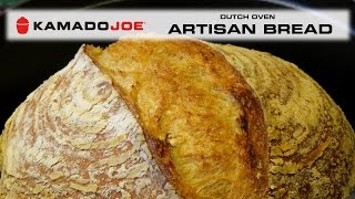 Kamado Joe Dutch Oven Artisan Bread [upl. by Mera117]