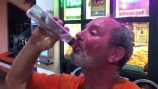 Homeless Bum Vodka Chug blackout [upl. by Docilu]