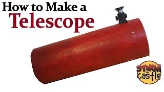 How to Make a Telescope  8 Inch Newtonian Reflector Part 1 [upl. by Annovy]