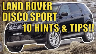 Land Rover Discovery Sport  10 hints and tips [upl. by Most185]