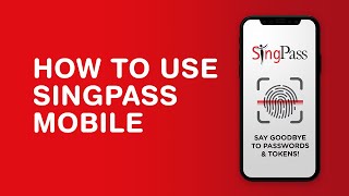 Using the SingPass Mobile app to log in within seconds [upl. by Triny]