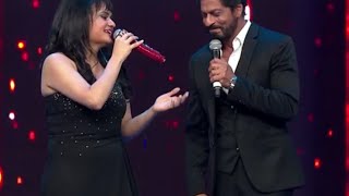 Aditi Singh Sharma With The Singer Side Of Shahrukh At RSMMA  Radio Mirchi [upl. by Lenni]