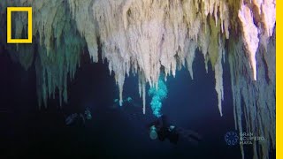 Explore the Worlds Largest Underwater Cave  National Geographic [upl. by Bovill]