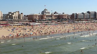 A summer day at Scheveningen beach The Hague Netherlands [upl. by Stevens]