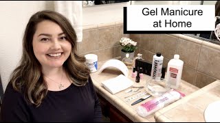 How to Do Gel Nails at Home for Beginners with UV Lamp [upl. by Arbuckle565]