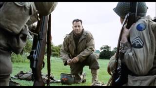 Saving Private Ryan 1998  Final Battle Scene Part 1 [upl. by Akihsat]