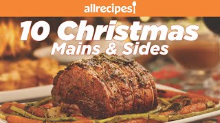 10 Easy Christmas Dinner and Side Dish Recipes  Allrecipes [upl. by Schramke]