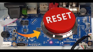 DAHUA XVR RESET [upl. by Quincey]