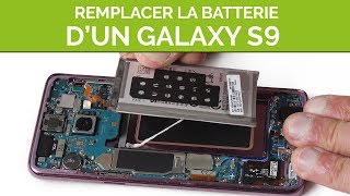 Remplacer la batterie de son Samsung Galaxy S9 By SOSav [upl. by Immaj155]