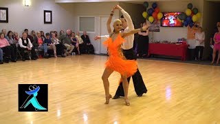 Rumba Dance Performance at Ultimate Ballroom Dance Studio in Memphis [upl. by Abixah627]