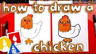 How To Draw A Chicken [upl. by Eitsirhc]