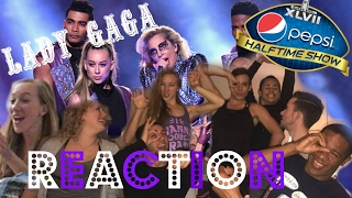 Lady Gaga halftime show REACTION 2017 Gays amp Gaga  Adrian Miguel [upl. by Josiah846]