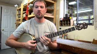 6 String Banjo with Short Top String [upl. by Nosyerg867]