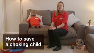 How to help a child who is choking  Paediatric First Aid Refresher  iHASCO [upl. by Ardme]