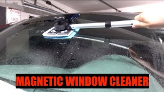 Windshield quotWOWquot Magnetic Window Cleaner [upl. by Naedan689]