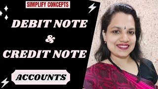 Debit Note amp Credit Note  Meaning amp Concept  Dr Shuchi [upl. by Kabab]