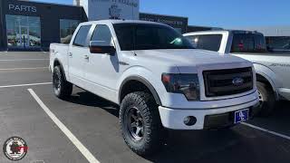 2013 Ford F150 FX4 Leveled on 35s Fuel Shok at Akins [upl. by Fields]