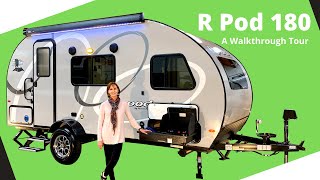 R Pod 180 by Forest River Walkthrough Tour [upl. by Bettina657]