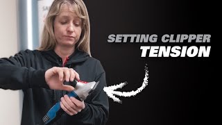 How to set the tension on your Heiniger Clippers [upl. by Chadwick752]