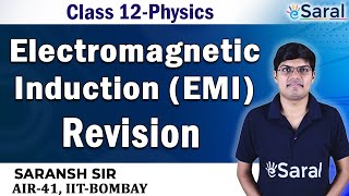 Electromagnetic Induction Revision Physics Class 12 JEE NEET [upl. by Nawiat]