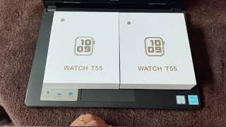 How to connect smart watch T55 [upl. by Mercer]