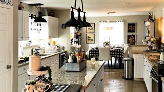 Rustic Farmhouse Home Tour 2021 [upl. by Coney]