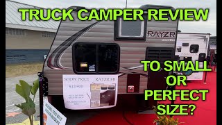 Travel Lite Review 2021 Truck Campers and Mini Travel Trailers [upl. by Akoyn629]