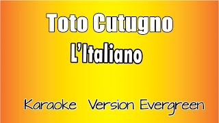 Toto Cutugno  L italiano versione Karaoke Academy Italia [upl. by Akinuahs41]