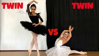 Ultimate BALLET TURNING Challenge Twin vs Twin [upl. by Aseen569]