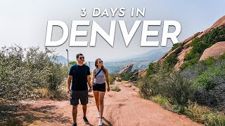 WATCH THIS before you go to Denver Colorado  3 Day Denver travel guide [upl. by Brita358]