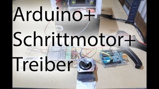 Schrittmotor Ansteuerung Arduino [upl. by Leid]