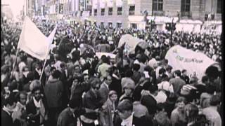 Social Confrontation The Battle of Michigan Ave 1968 Film Group [upl. by Ellenad977]