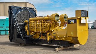 2000 kW Caterpillar Diesel Generator Load Bank Unit 87944 [upl. by Klute]