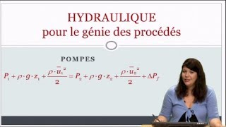 HYDRAULIQUE  introduction aux pompes [upl. by Einamrej211]