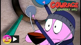 Courage The Cowardly Dog  Bank Robbery  Cartoon Network [upl. by Iroak]