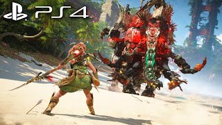 HORIZON FORBIDDEN WEST PS4 Gameplay [upl. by Adnilec152]