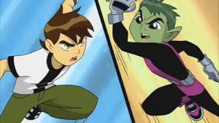 CN Image Spot Ben 10 vs Beast Boy [upl. by Berrie928]