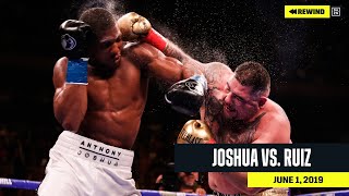 FULL FIGHT  Anthony Joshua vs Andy Ruiz DAZN REWIND [upl. by Cutcliffe]