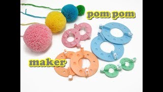 Pom Pom Maker  HOW TO [upl. by Afira836]